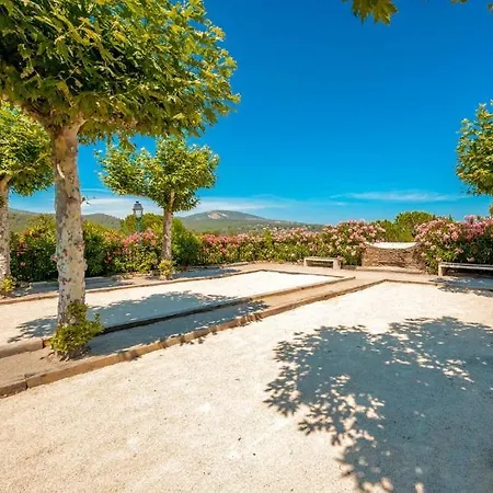 Vue Domaine Les Restanques غريمو