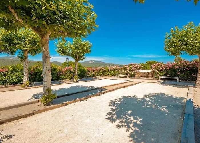 Vue Domaine Les Restanques Grimaud
